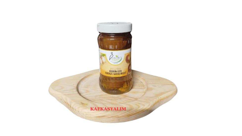 DOĞAL VE YÖRESEL TEBERZE KAYISI REÇELİ -380 GR